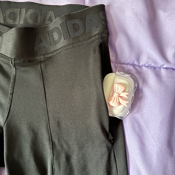 ADIDAS Womens | Cross Over Waist Leggings - Picture 3 of 5